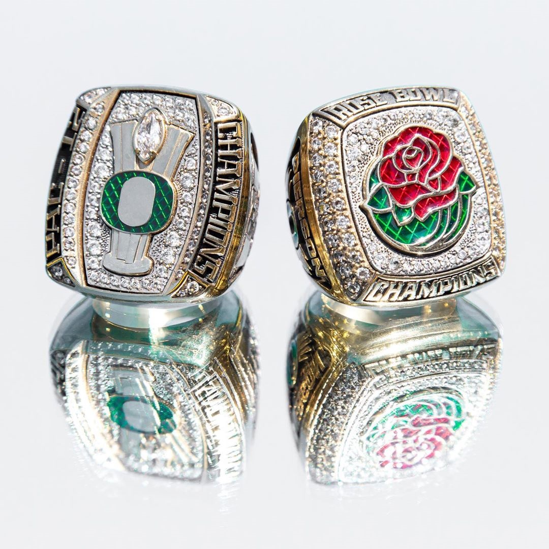 Oregon Ducks football 2019-2020 Pac-12 Championship Ring - Mik Shop